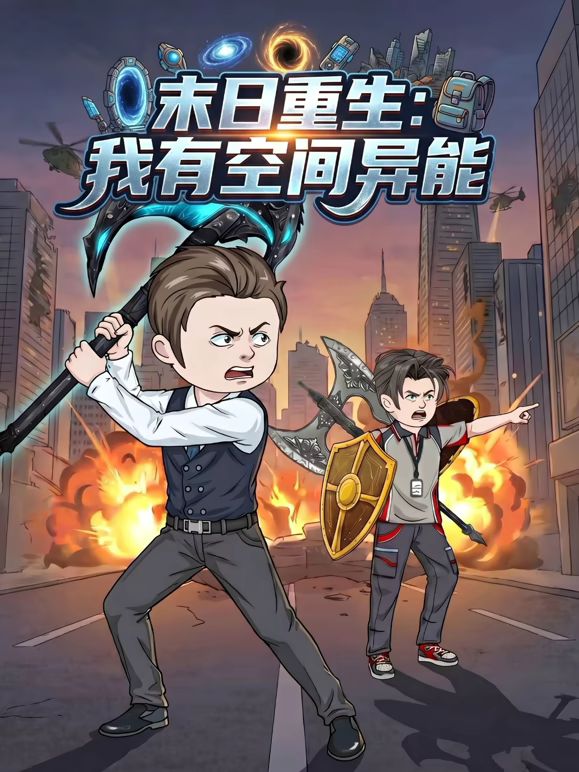 末日重生，我有空間異能海報